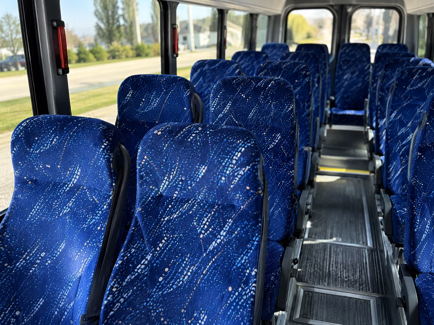 eastvale concert transportation onboard seating