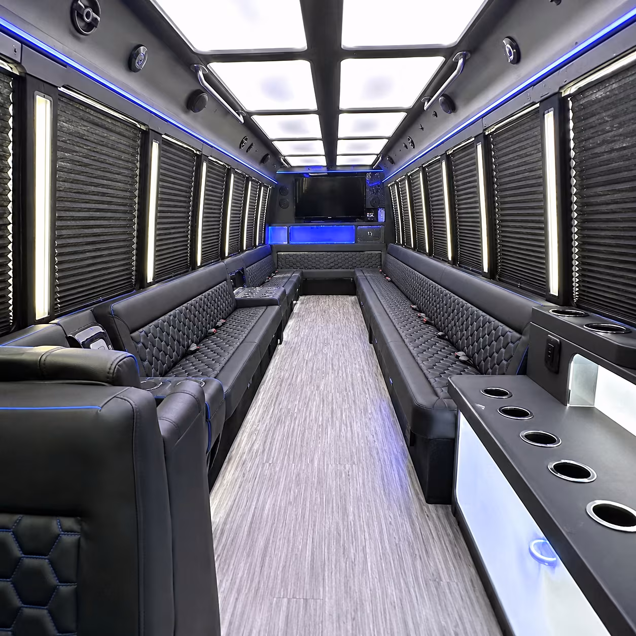 eastvale party bus rentals inside