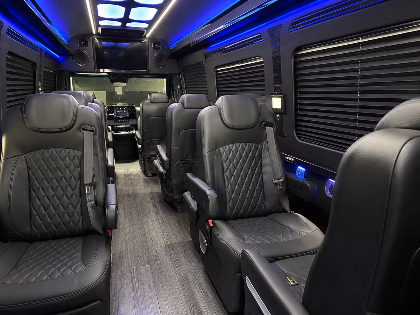 eastvale private event transportation onboard seating