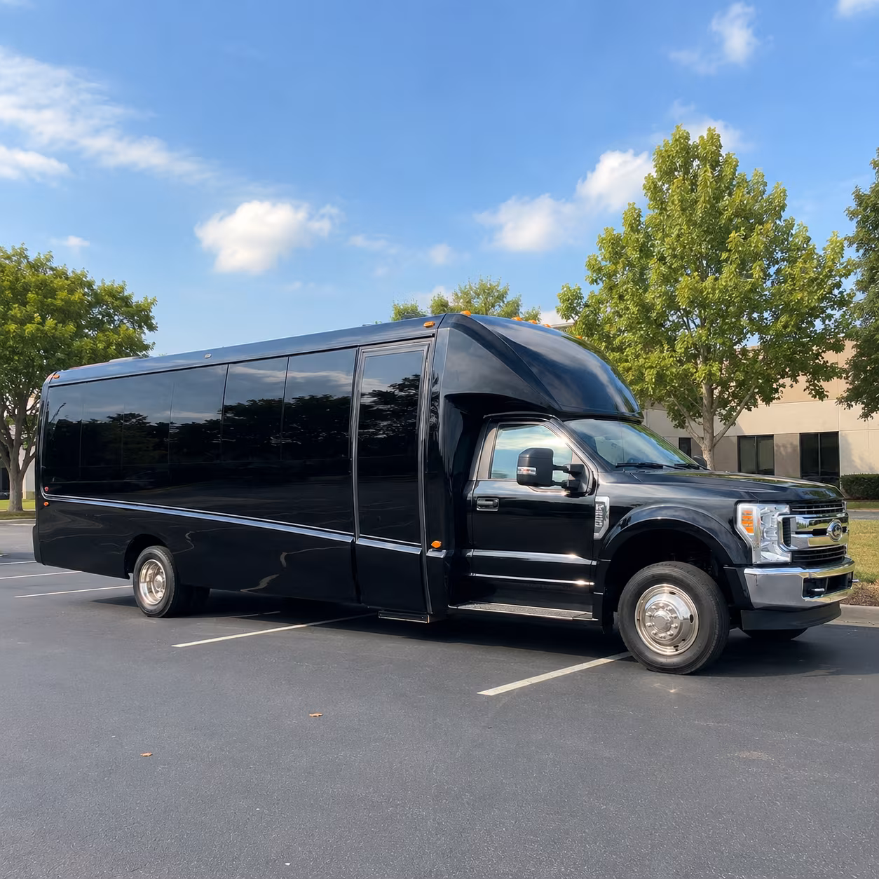 riverside government military charter bus services