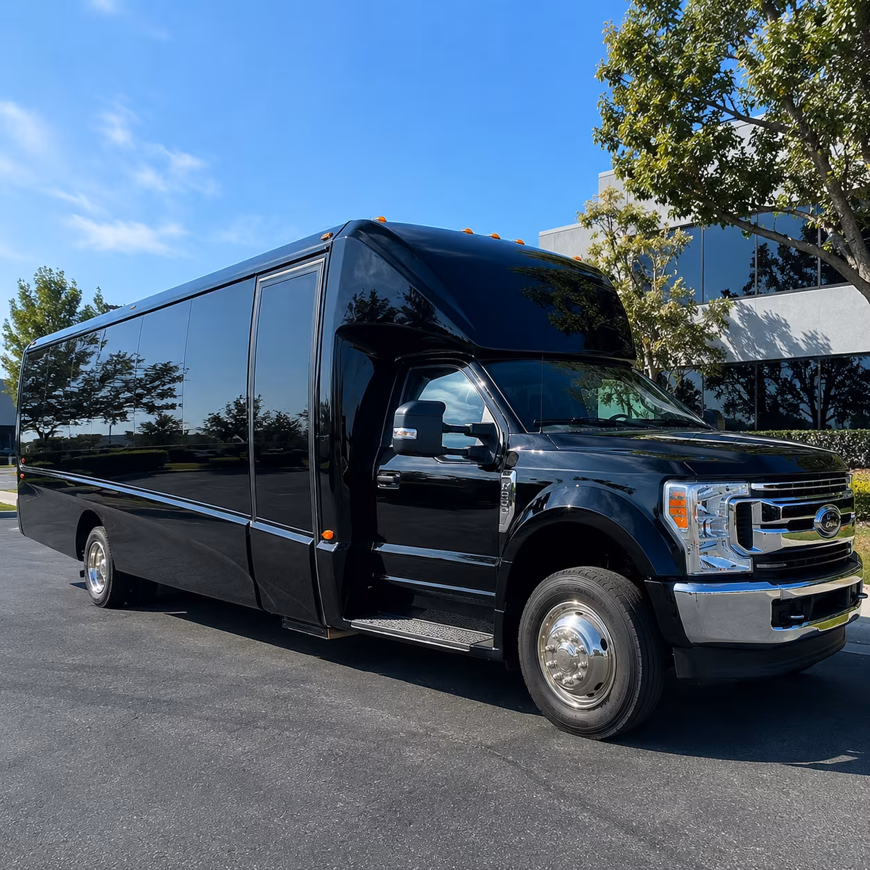 riverside show up to riverside concerts in a charter bus