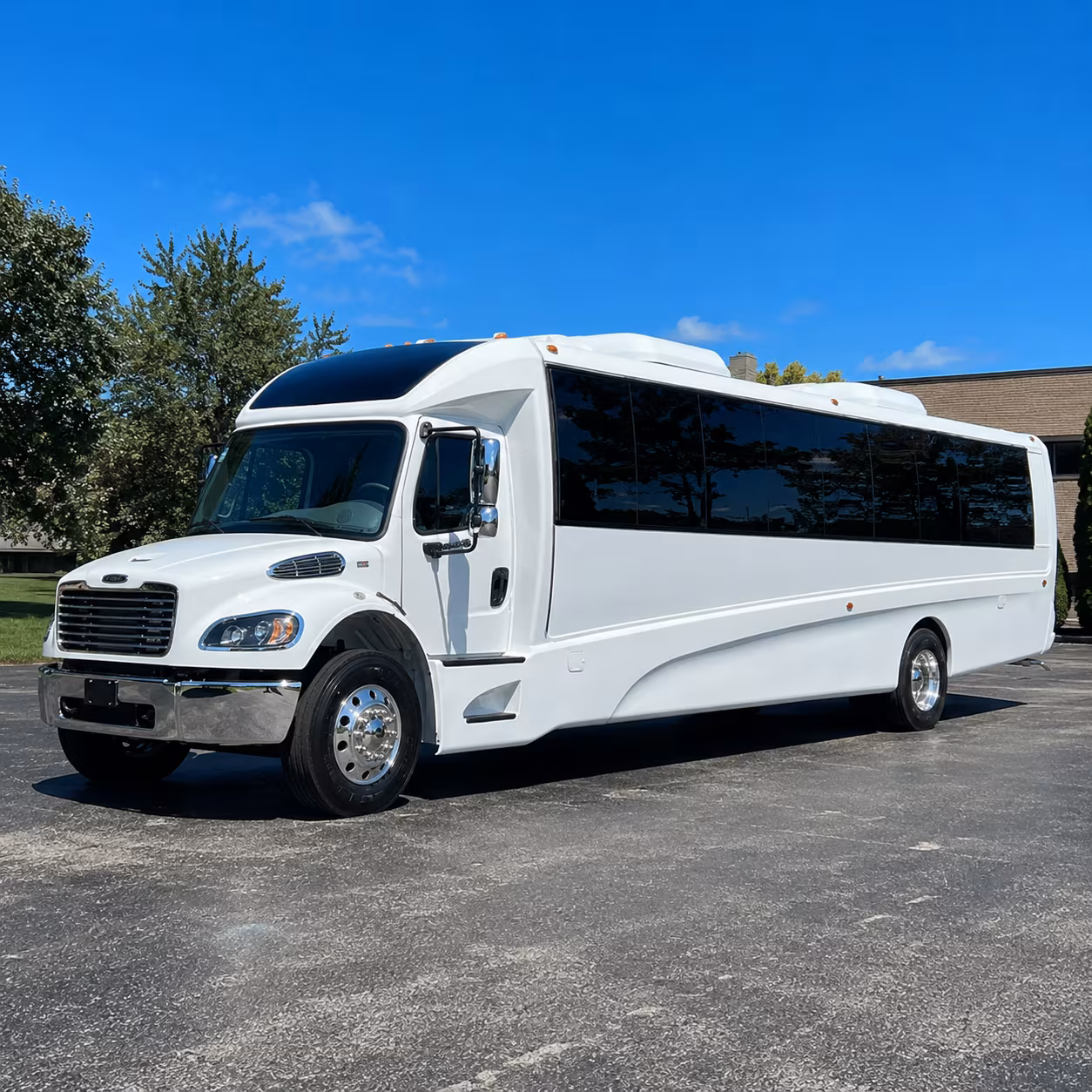 riverside wedding reception shuttle bus rentals in riverside