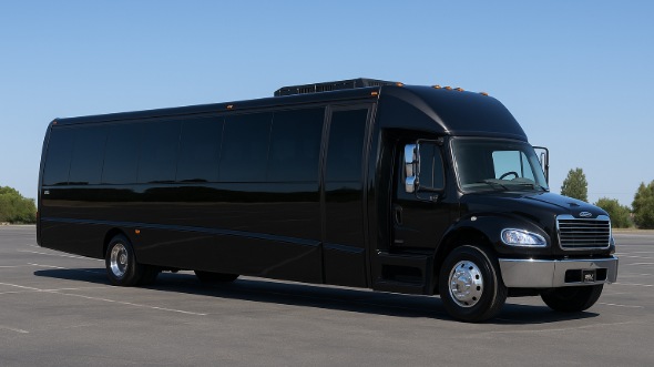 Exterior of Charter Bus Company Chino Hills's 15 Passenger Minibus in Chino Hills
