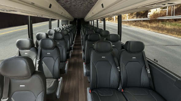 eastvale 15 passenger minibus inside